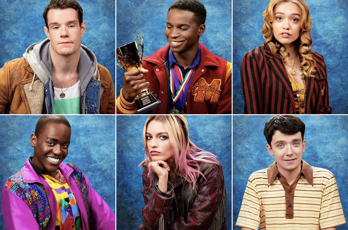 The cast of Netflix's Sex Education