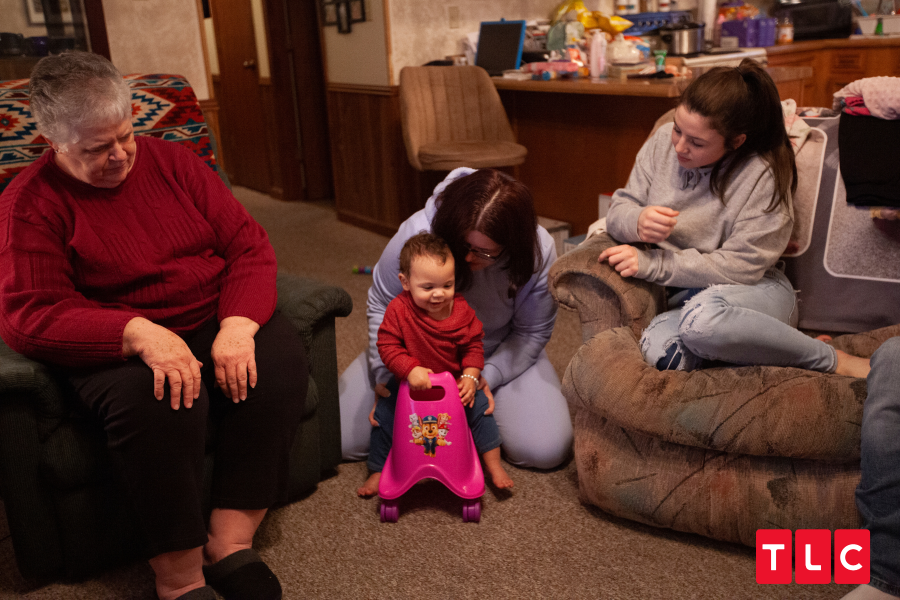 A still from Season 4 of TLC's Unexpected. 