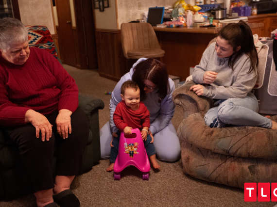 A still from Season 4 of TLC's Unexpected. 